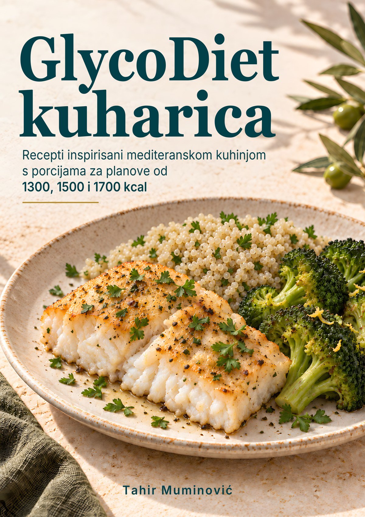 Prednja korica GlycoDiet kuharice na bosanskom jeziku